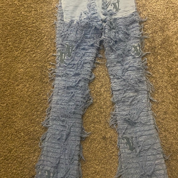 Stylish Distressed Blue Jeans for Men Valabases
